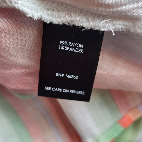 Torrid Rayon Slub Button-Front Tiered Tank - Picture 8 of 9